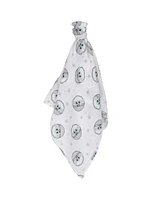 Lambs & Ivy Star Wars Baby Yoda/The Child Swaddle Blanket & Lovey Gift Set
