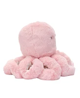 Lambs & Ivy Sea Dreams Pink Plush Octopus Stuffed Animal Toy - Bubbles