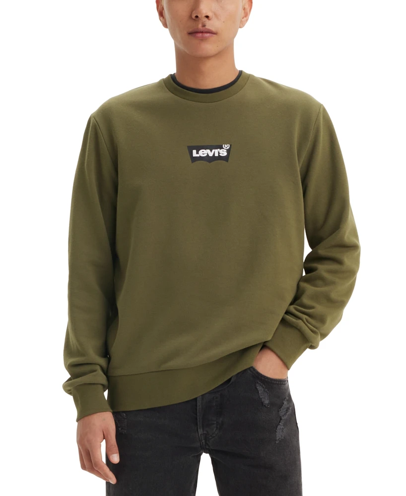 Levi's Men's Long Sleeve Batwing Logo T-Shirt