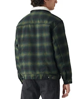 Levi's Men's Relaxed-Fit Scottie Plaid Trucker Jacket