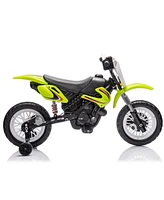 Streamdale Furniture 12V Kids Electric Motorcycle, Modeling a Dirt Bike for Age 3-8