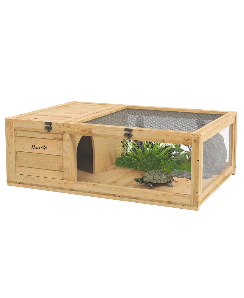 Streamdale Furniture Turtle and Reptile Habitat Enclosure