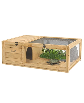 Streamdale Furniture Turtle and Reptile Habitat Enclosure