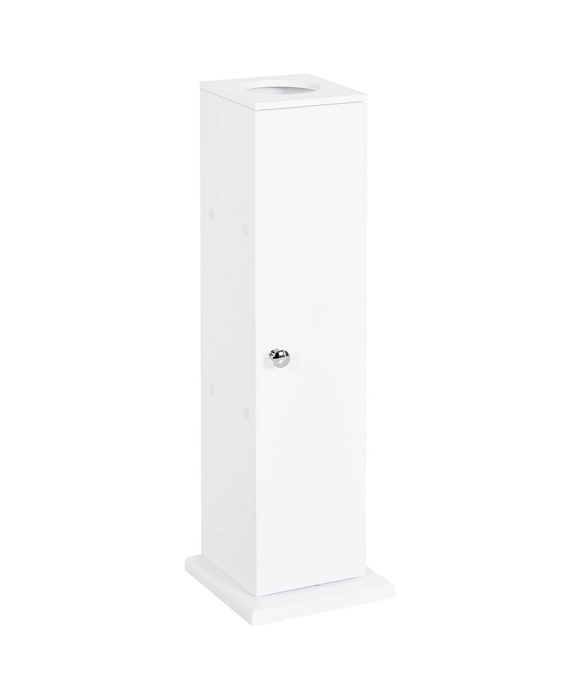 Simplie Fun Corner Bathroom Cabinet for Toiletries and Storage