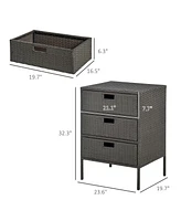 Streamdale Furniture Outdoor Towel Cabinet with Drawers