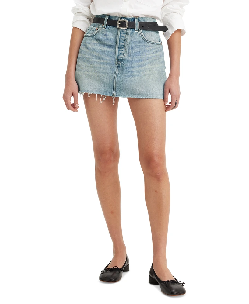 Levi's Women's Icon Cotton Denim Skirt