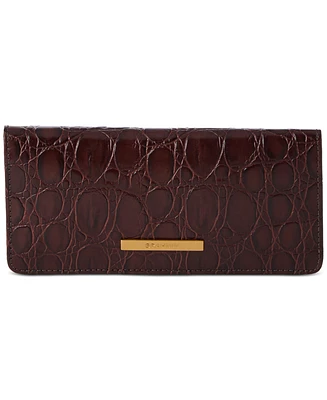 Brahmin Ady Wallet Vanderbilt Embossed Leather Wallet