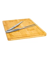 French Home Laguiole 2 Piece Carving with Wood Cutting Board