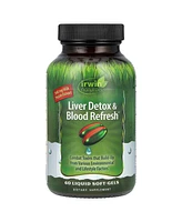 Irwin Naturals Liver Detox & Blood Refresh - 60 Liquid Soft