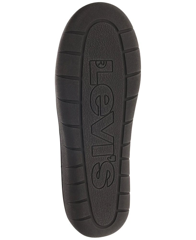 Levi's Men's Victor Faux-Sherpa Slippers