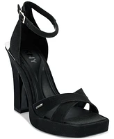 Dkny Women's Linda Strappy Square-Toe Sandals