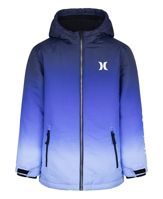 Hurley Big Boys Printed Snow Jacket