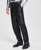 Tinsel Men's Faux Leather Dress Pants