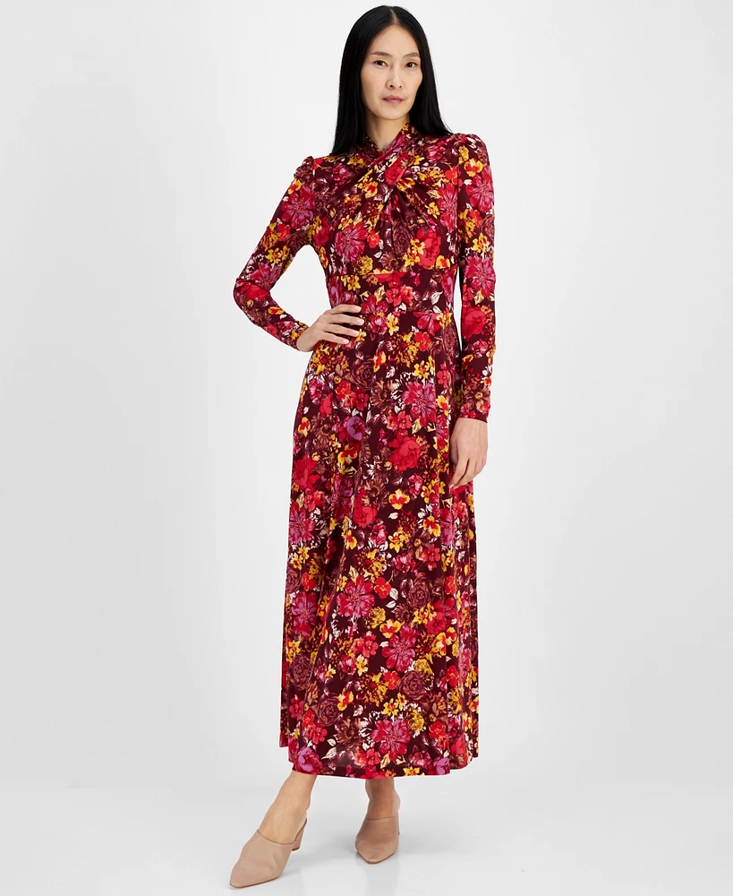 Rachel Roy Women's Harland Floral-Print A-Line Dress