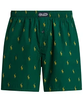 Polo Ralph Lauren Men's Pony Print Woven Boxers