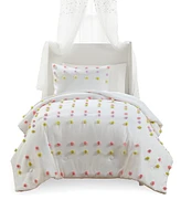 Mi Zone Kids Cora Pompom Clip Jacquard -Pc. Duvet Cover Set