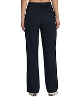 Rvca Juniors' Hudson Elasticized-Waist Wide-Leg Pants