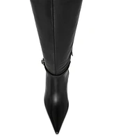 Steve Madden Women's Voca Wide-Calf Stiletto Tall Dress Boots