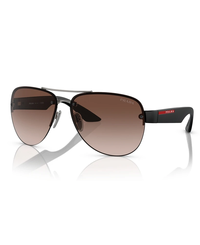 Prada Linea Rossa Men's Sunglasses, Ps 55YS