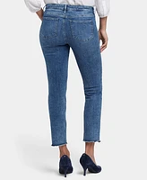 Nydj Women's Sheri Ankle Fray Hem Jeans