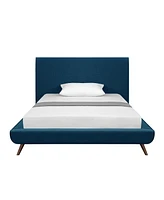 Loft Lyfe Alaric Linen Platform Bed Full