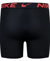 Nike Big Boys Dri-fit Polyester Color Pop Boxer Briefs Underwear, 5-Pack