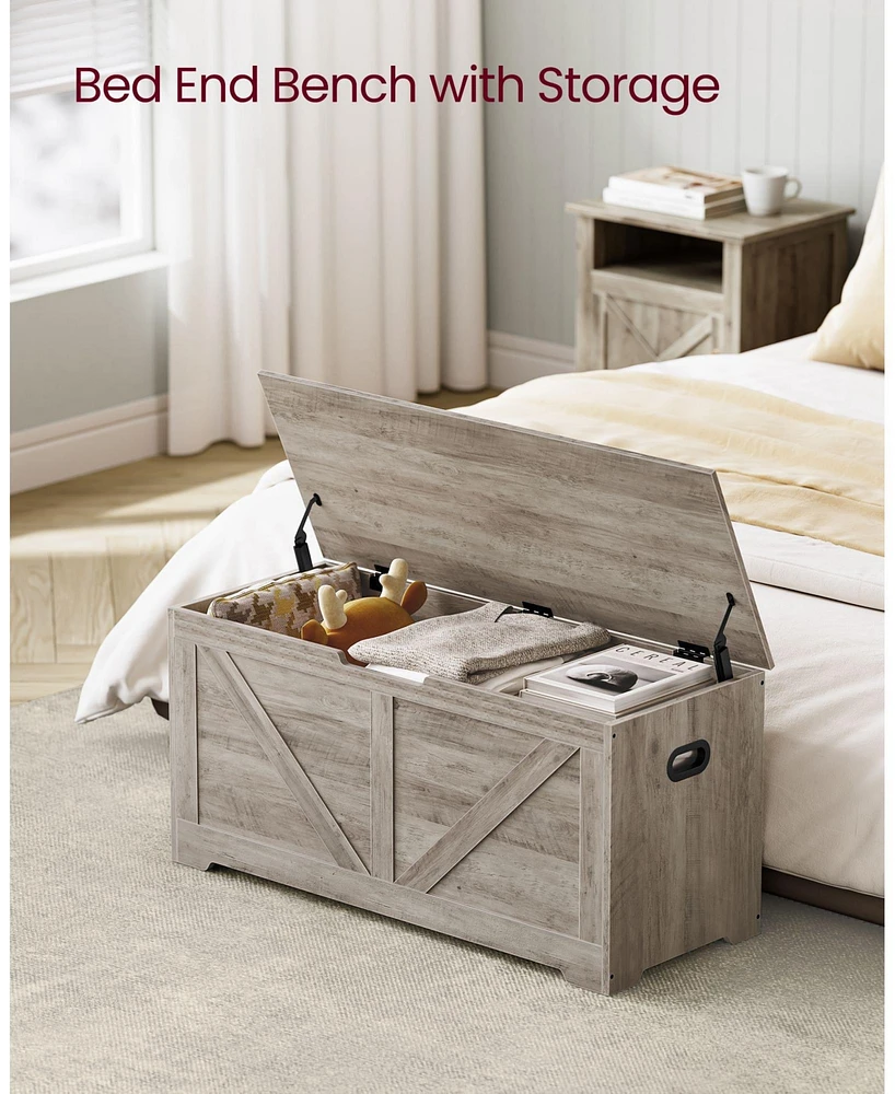 Slickblue Storage Trunk with 2 Safety Hinges