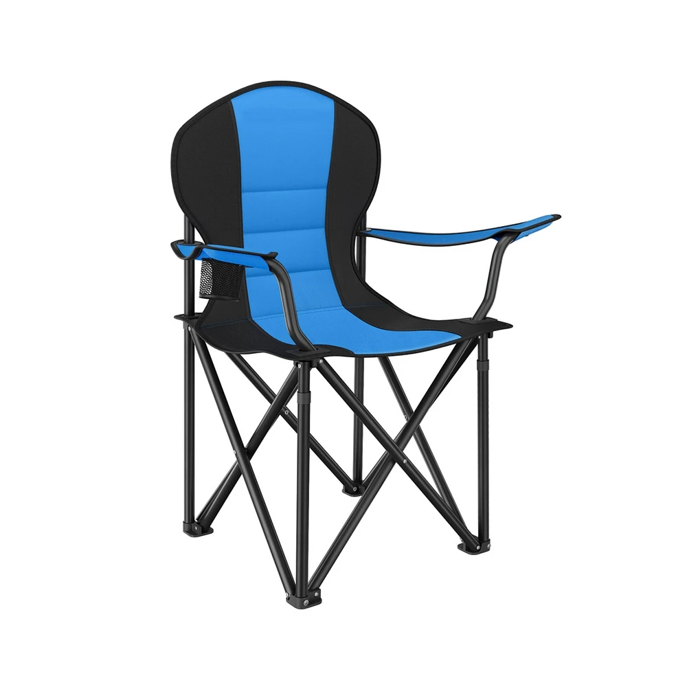 Slickblue Heavy-Duty Folding Camping Chair with 551 lb Max Capacity