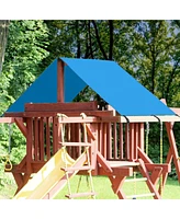 Yescom 43"x90" Swing Set Replacement Tarp Uv Protection Roof Playset Outdoor