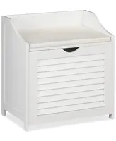 Household Essentials Single-Load Cabinet Hamper Seat