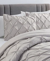 Videri Home Pintucked 3-pc. Comforter Set