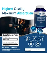 Trace Minerals Magnesium Glycinate Capsules | 120 mg Supports Normal Sleep, Calm Mood, and Maintains Normal Muscle, Liver