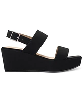 Style & Co Women's Ardenn Double-Strap Wedge Sandals, Created for Macy's