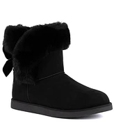 Juicy Couture Women's Krazey Kute Embellished Cold Weather Cozy Pull-On Boots