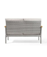 Slickblue Modern 2-Seat Loveseat Sofa – Stylish & Comfortable Upholstery