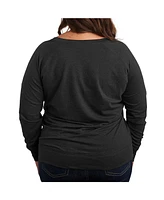 Hybrid Apparel Trendy Plus Size Peanuts Holidays Graphic Pullover T-shirt