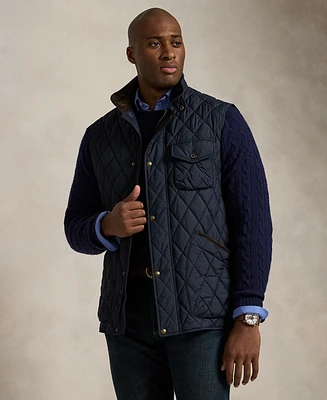 Polo Ralph Lauren Men's Big & Tall The Beaton Quilted Utility Vest