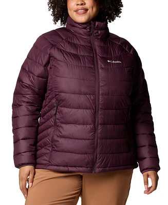 Columbia Plus Size Powder Lite Ii Full Zip Insulated Jacket