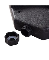 Skonyon 20 Inch Patio Offset Water Filled Plate Umbrella Base Sand