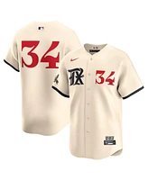 Nike Men's Nolan Ryan Natural Texas Rangers City Connect Limited Player Jersey