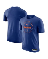 Nike Men's Blue New York Knicks 2024/25 Legend On-Court Practice Performance T-Shirt