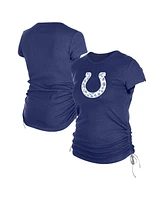 New Era Women's Royal Indianapolis Colts Ruched Side T-Shirt