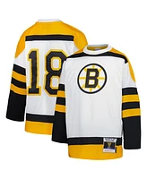 Mitchell & Ness Big Boys and Girls Willie O'Ree White Boston Bruins 1958 Blue Line Player Jersey