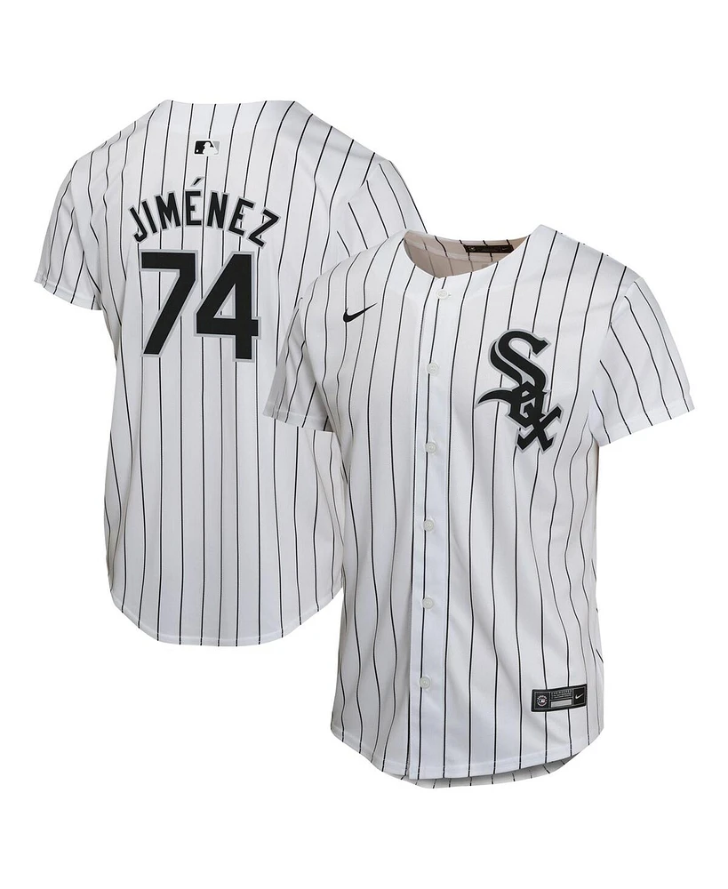 Nike Big Boys and Girls Eloy Jimenez White Chicago White Sox Home Game Player Jersey