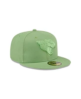 New Era Men's Green Jacksonville Jaguars Color Pack 59FIFTY Fitted Hat