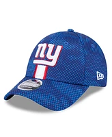 New Era Men's Royal New York Giants 2024 Sideline 9FORTY Stretch-Snap Hat