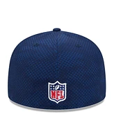 New Era Men's Navy Los Angeles Chargers 2024 Sideline 59FIFTY Fitted Hat