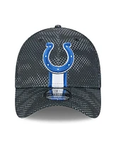 New Era Men's Black Indianapolis Colts 2024 Sideline 39THIRTY Flex Hat