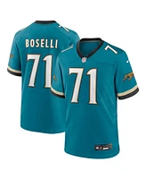 Nike Men's Tony Boselli Teal Jacksonville Jaguars Prowler Throwback Retired Player Game Jersey