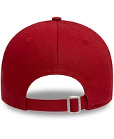 New Era Men's Red As Roma Core 9FORTY Adjustable Hat